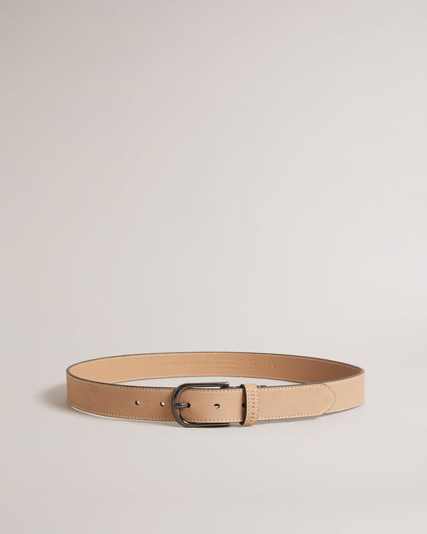 GRISHAM-Belts-A well-designed belt can enhance almost any outfit, GRISHAM will hold up to the demands of daily wear with a top grain leather construction and a sleek D-ring buckle. By purchasing this product, you are supporting responsible leather manufacturing through The Leather Working Group. Belt Smooth leather D ring buckle Rounded edge- Ted Baker Romania